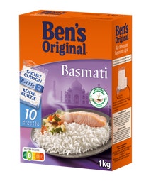 BEN'S ORIGINAL™ riz Basmati - sachet cuisson 1Kg image