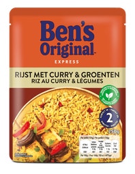 BEN´S ORIGINAL™ riz Express au Curry et Légumes 250g image