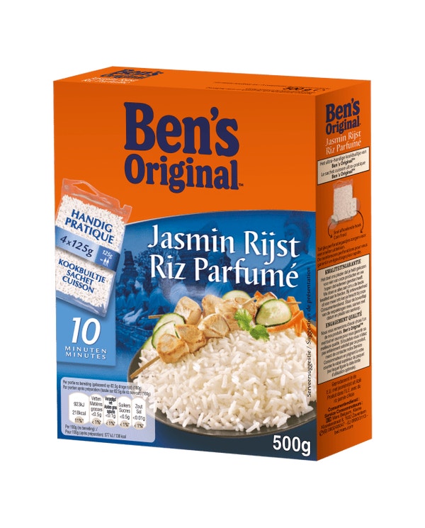 BEN'S ORIGINAL™ riz Jasmin - sachet cuisson 500g