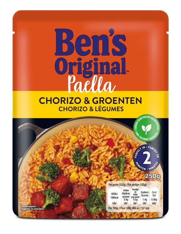 BEN'S ORIGINAL™ Express Paella Rijst 250g