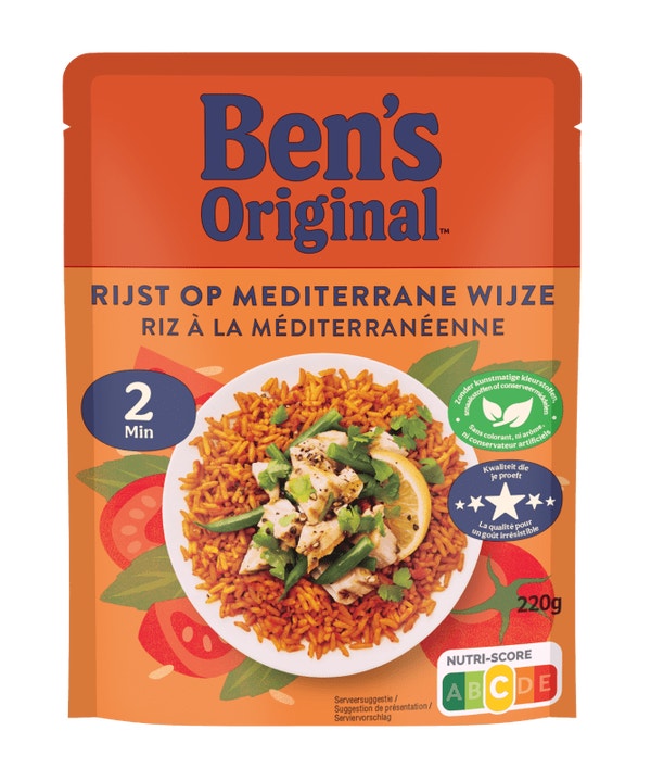 BEN´S ORIGINAL™ riz Express Méditerranéen 220g